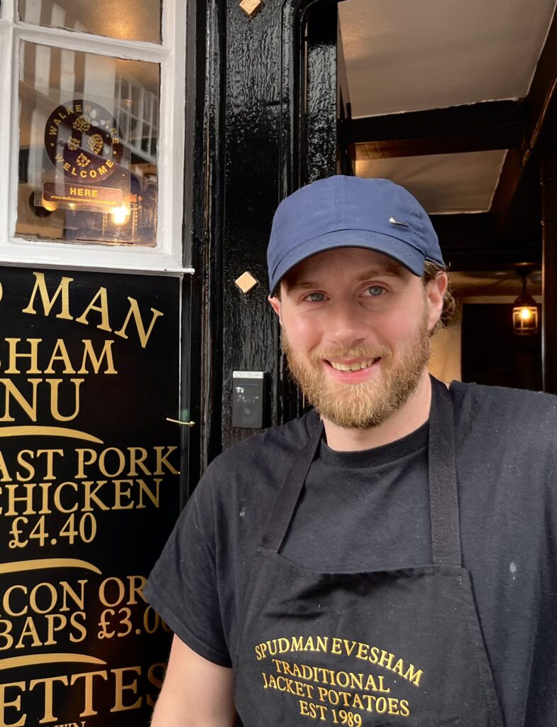 Evesham Welcomes Walkers, Eat and Drink: Spud Man