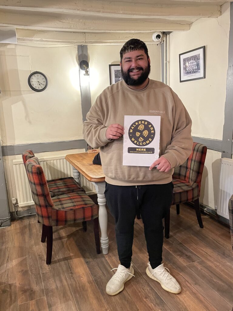 Evesham Welcomes Walkers, Eat and Drink: The Ivy Inn, North littleton